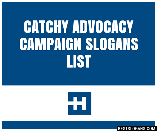 30+ Catchy Advocacy Campaign Slogans List, Taglines ...