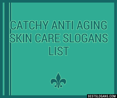 anti aging cream taglines példák)
