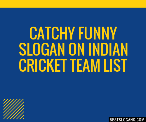40+ Catchy Funny On Indian Cricket Team Slogans List, Phrases, Taglines &  Names Mar 2023