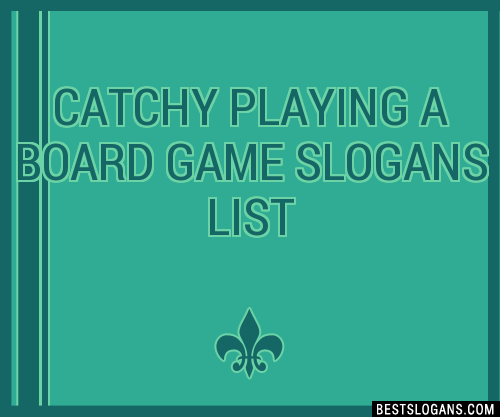 Slogan Board Game 