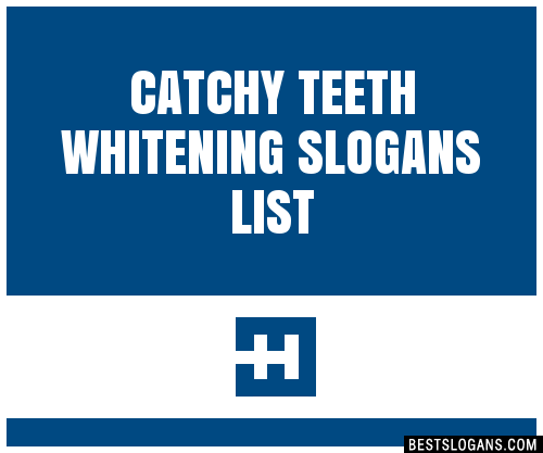 30 Catchy Teeth Whitening Slogans List Taglines Phrases Names