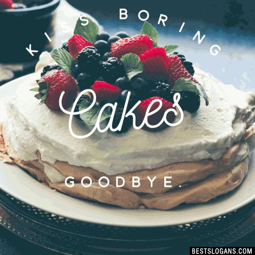 Kiss boring cakes goodbye!