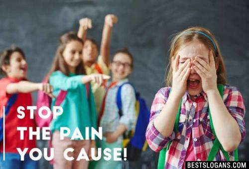 Stop the pain YOU cause!