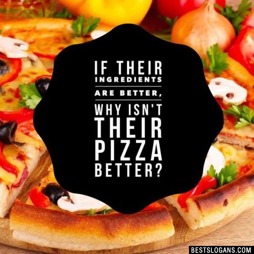 If their ingredients are better, why isn't their pizza better?