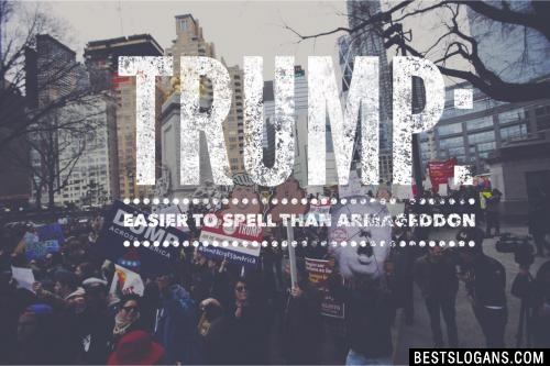 Trump: Easier to spell than armageddon