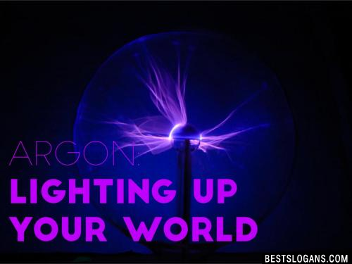 Argon: Lighting up your world