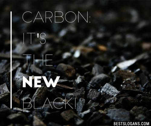 Carbon: It's the new black!