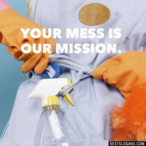 Your mess is our mission.