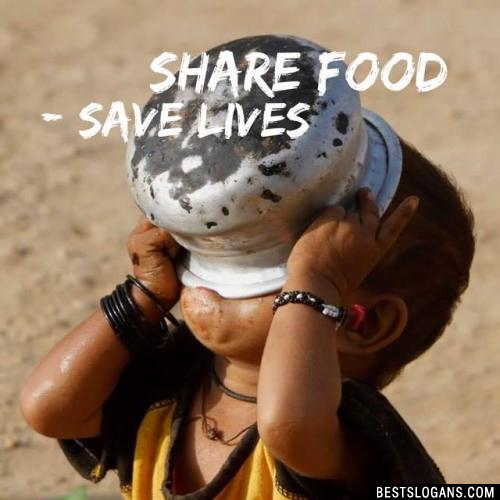 Share food - Save lives