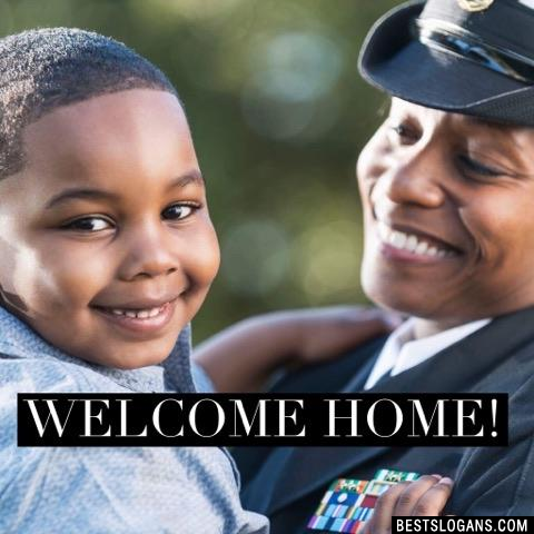 Welcome home!