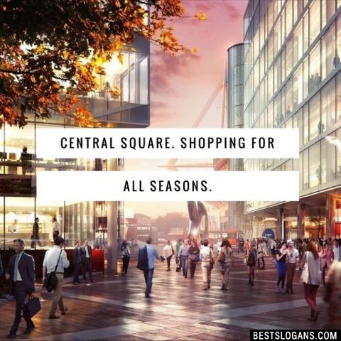 Central Square. Shopping for all seasons.