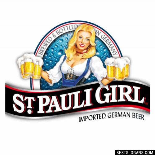 St Pauli Girl Slogans