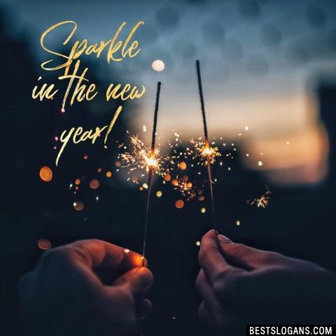 Sparkle in the new year!