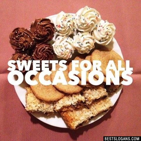 Sweets for all occasions