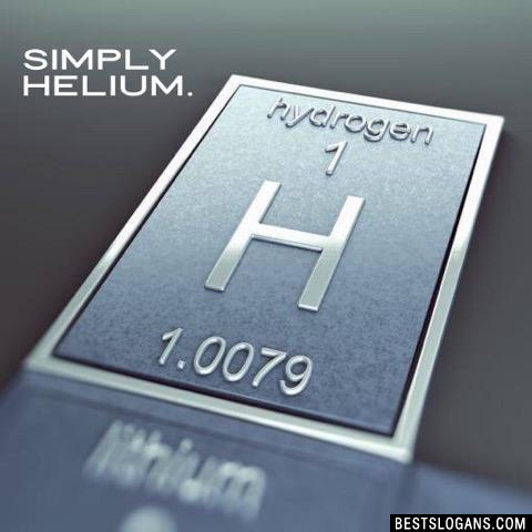 Simply Helium.