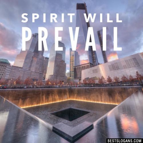 Spirit will prevail