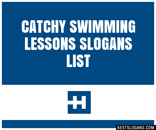 Catchy Swimming Lessons Slogans List 201907 1227 