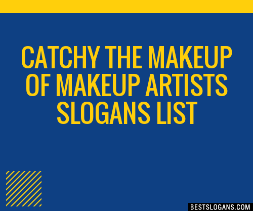Makeup Artists Slogans